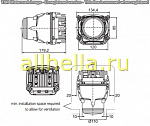 Модуль фар D90 mm Bi-Led (2-го поколения) DEUTSCH